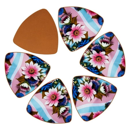 YZUOUZY Home Decor Coaster for Desk Pack of 6 Triangle Microfiber Leather Cool Coasters Colorful Flowers Peony
YZUOUZY Home Decor Coaster for Desk Pack of 6 Triangle Microfiber Leather Cool Coasters Colorful Flowers Peony