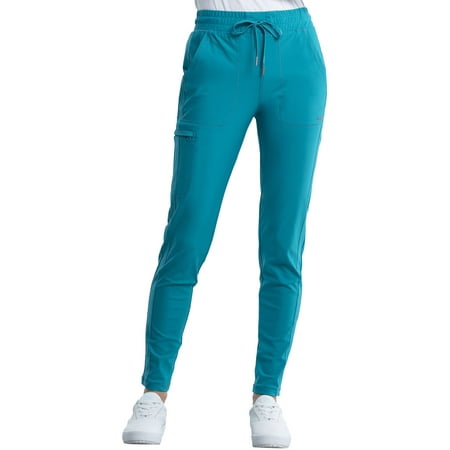 Cherokee Form Women s Scrubs Pant Mid Rise Tapered Leg Drawstring CK095