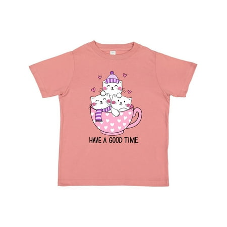 Inktastic Winter Cats in a Pink Teacup with Hearts Gift Toddler Boy or Toddler Girl T-Shirt
Inktastic Winter Cats in a Pink Teacup with Hearts Gift Toddler Boy or Toddler Girl T-Shirt