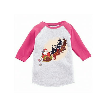 Awkward Styles Girls Boys Ugly Christmas T-Shirt Xmas Gifts Santa Toddler Raglan Shirt
Awkward Styles Girls Boys Ugly Christmas T-Shirt Xmas Gifts Santa Toddler Raglan Shirt