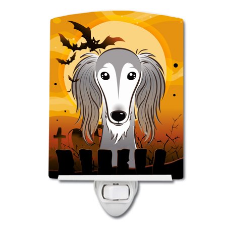 Caroline s Treasures BB1787CNL Halloween Saluki Ceramic Night Light 6x4x3 multicolor
Caroline s Treasures BB1787CNL Halloween Saluki Ceramic Night Light 6x4x3 multicolor