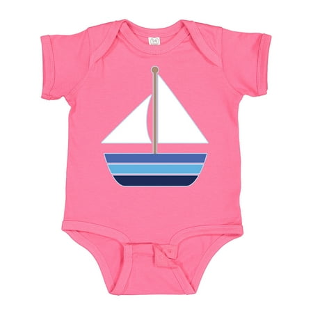 Inktastic Sailboat Nautical Sailing Gift Baby Boy or Baby Girl Bodysuit