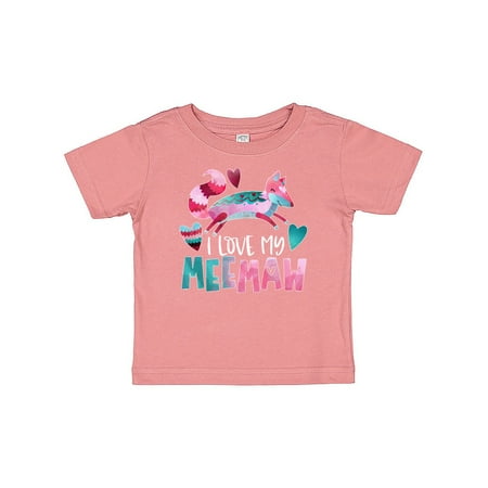 Inktastic I Love My Meemaw Pink and Blue Fox with Hearts Gift Baby Boy or Baby Girl T-Shirt
Inktastic I Love My Meemaw Pink and Blue Fox with Hearts Gift Baby Boy or Baby Girl T-Shirt