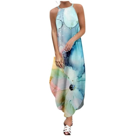 Pink Dress Valentines Dress for Women Fashion Women Summer Casual Print Camis Sleeveless Vest Long Dress on Clearance Summer Dresses Summer Dress Homecoming Dresses Green S
Pink Dress Valentines Dress for Women Fashion Women Summer Casual Print Camis Sleeveless Vest Long Dress on Clearance Summer Dresses Summer Dress Homecoming Dresses Green S
