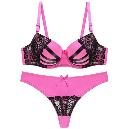 Lingerie Sets Comfort Permeable Support Lace Breathable High Quality Lining Bra For Woman Rose Red 36
Lingerie Sets Comfort Permeable Support Lace Breathable High Quality Lining Bra For Woman Rose Red 36