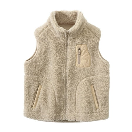Chenyuanyuan Kids Girls Boys Winter Sleeveless Solid Color Zipper Warm Coat Jacket Warm Clothes Size 3-4 Years
Chenyuanyuan Kids Girls Boys Winter Sleeveless Solid Color Zipper Warm Coat Jacket Warm Clothes Size 3-4 Years