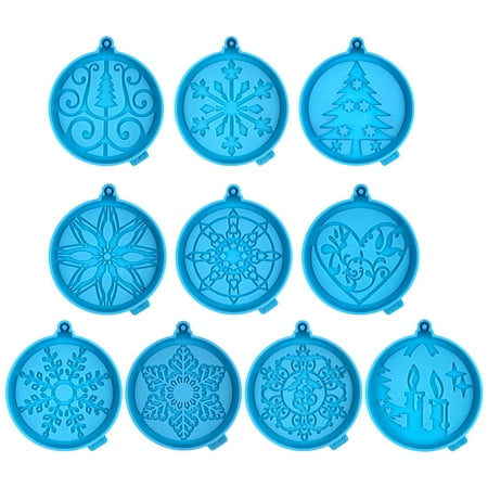 HOTYA 1/10 x Christmas Ornament Resin Mold DIY Silicone Pendant Mold Xmas Tree Candle
HOTYA 1/10 x Christmas Ornament Resin Mold DIY Silicone Pendant Mold Xmas Tree Candle