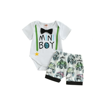 Shuttle tree Summer Newborn Baby Boy Clothes Set Infant Short Sleeve Romper Tops Shorts 2PCS Outfits
Shuttle tree Summer Newborn Baby Boy Clothes Set Infant Short Sleeve Romper Tops Shorts 2PCS Outfits