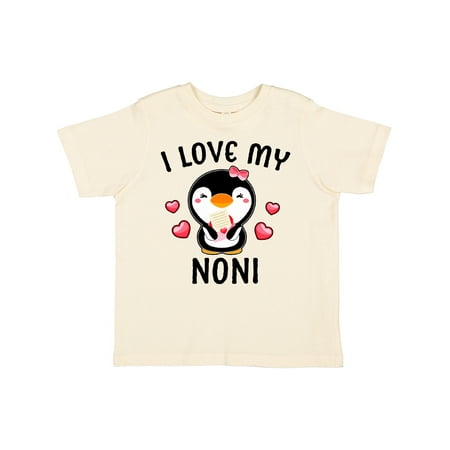 Inktastic I Love My Noni with Cute Penguin and Hearts Gift Toddler Toddler Girl T-Shirt
Inktastic I Love My Noni with Cute Penguin and Hearts Gift Toddler Toddler Girl T-Shirt