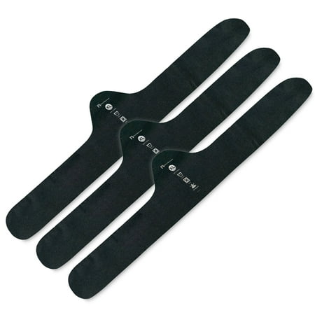 More of Me to Love 100% Cotton Bra Liner (Pack of 3) Size XL Black