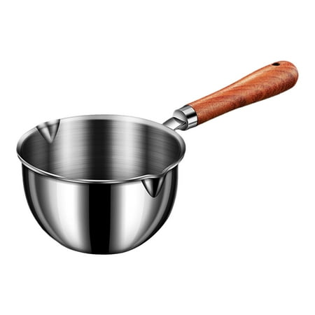 Stainless Steel Saucepan with Scale with Dual pour spouts Heatproof Handle Small Butter Melting Pot Small Soup Pot for Reheating Kitchen S
Stainless Steel Saucepan with Scale with Dual pour spouts Heatproof Handle Small Butter Melting Pot Small Soup Pot for Reheating Kitchen S
