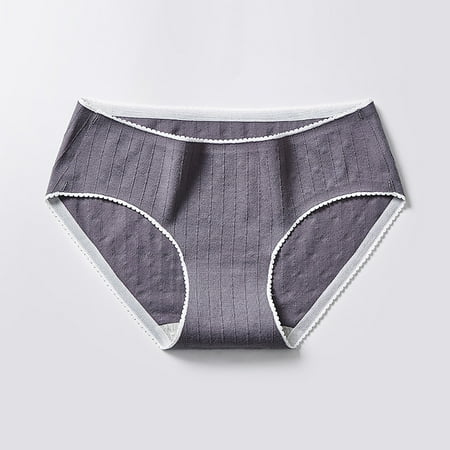 Clearance! YOHOME Ladies Sexy Solid Color Vertical Pattern Cotton Crotch Seamless Panties
Clearance! YOHOME Ladies Sexy Solid Color Vertical Pattern Cotton Crotch Seamless Panties