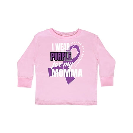 Inktastic Chronic Pain I Wear Purple For My Momma Gift Toddler Boy or Toddler Girl Long Sleeve T-Shirt
Inktastic Chronic Pain I Wear Purple For My Momma Gift Toddler Boy or Toddler Girl Long Sleeve T-Shirt