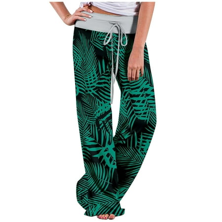 RYRJJ On Clearance Women s Comfy Pajamas Pant Casual Elastic Waist Drawstring Stretch Floral Print Long Wide Leg Lounge Yoga Pants(Green S)
RYRJJ On Clearance Women s Comfy Pajamas Pant Casual Elastic Waist Drawstring Stretch Floral Print Long Wide Leg Lounge Yoga Pants(Green S)