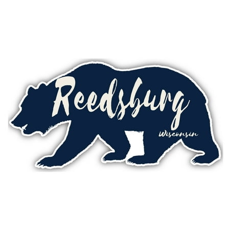 Reedsburg Wisconsin Souvenir 3x1.5-Inch Fridge Magnet Bear Design