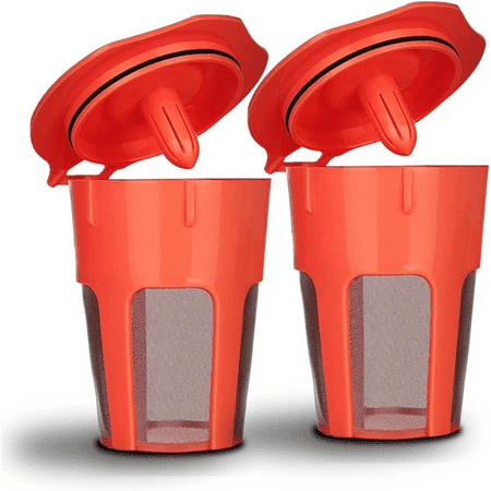 i Cafilas 2 PCS Reusable Coffee Capsules Refillable K Cup Pods for Keurig K200 K250 K300 K350 K360 K400 K450 K460 K500 K550 K560 Brewing Machines
i Cafilas 2 PCS Reusable Coffee Capsules Refillable K Cup Pods for Keurig K200 K250 K300 K350 K360 K400 K450 K460 K500 K550 K560 Brewing Machines