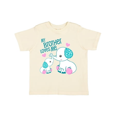 Inktastic My Brother Loves Me-cute elephants Gift Toddler Boy or Toddler Girl T-Shirt
Inktastic My Brother Loves Me-cute elephants Gift Toddler Boy or Toddler Girl T-Shirt