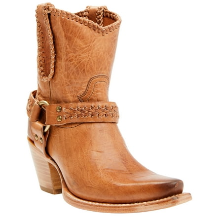 Cleo + Wolf Women s Willow Fashion Booties Snip Toe Tan 8 1/2 M US
