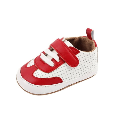 Larisalt Baby Girl Shoes Baby First Walking Shoes boy Girl No-Sliper Lightweight Sneakers Red
Larisalt Baby Girl Shoes Baby First Walking Shoes boy Girl No-Sliper Lightweight Sneakers Red