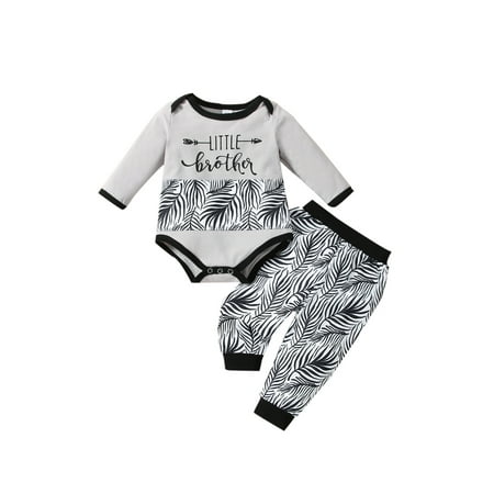 Binpure Baby Boy Romper Set Long Sleeve Round Neck Lettering Romper Plant Pattern Pants
Binpure Baby Boy Romper Set Long Sleeve Round Neck Lettering Romper Plant Pattern Pants