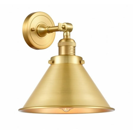 203-SG-M10-SG-LED-Innovations Lighting-Briarcliff - 3.5W 1 LED Wall Sconce In Traditional Style-8 Inches Tall and 10 Inches Wide Dimmable Satin Gold
203-SG-M10-SG-LED-Innovations Lighting-Briarcliff - 3.5W 1 LED Wall Sconce In Traditional Style-8 Inches Tall and 10 Inches Wide Dimmable Satin Gold
