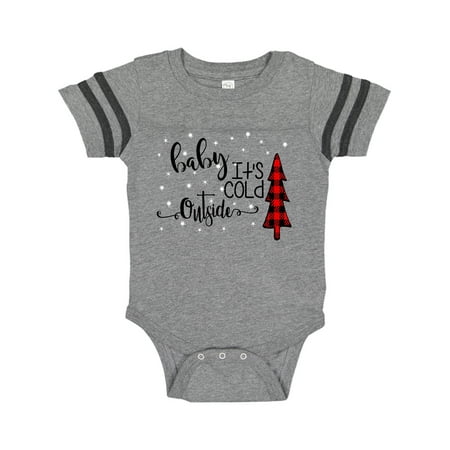 Inktastic Baby it s Cold Outside Flannel Christmas Tree and Snow Gift Baby Boy or Baby Girl Bodysuit
Inktastic Baby it s Cold Outside Flannel Christmas Tree and Snow Gift Baby Boy or Baby Girl Bodysuit