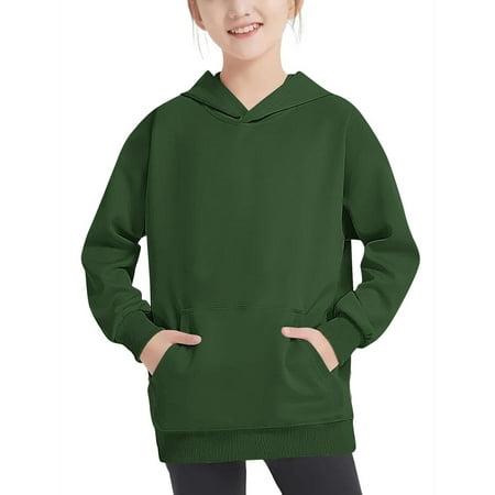 LNWUY Teens Girls Oversized Sweatshirt Long Sleeve Hoodie Kids Lightweight Cute Solid Color Pullover Tops 4-11T Army Green 11 Years
LNWUY Teens Girls Oversized Sweatshirt Long Sleeve Hoodie Kids Lightweight Cute Solid Color Pullover Tops 4-11T Army Green 11 Years