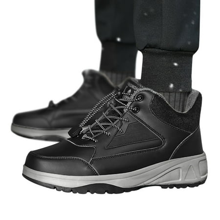Mackneog Men s Winter Fleece Warm Gaobang Round Head Waterproof Leisure Sports Snow Boots Cotton Shoes Gift on Clearance
Mackneog Men s Winter Fleece Warm Gaobang Round Head Waterproof Leisure Sports Snow Boots Cotton Shoes Gift on Clearance