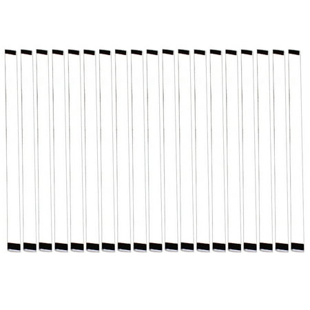 1 Set 100Pcs Sealer Plastic Bag Sealer Clips Sticks Food Clips Clamp for Food Storage Fresh Keeping (White)
1 Set 100Pcs Sealer Plastic Bag Sealer Clips Sticks Food Clips Clamp for Food Storage Fresh Keeping (White)