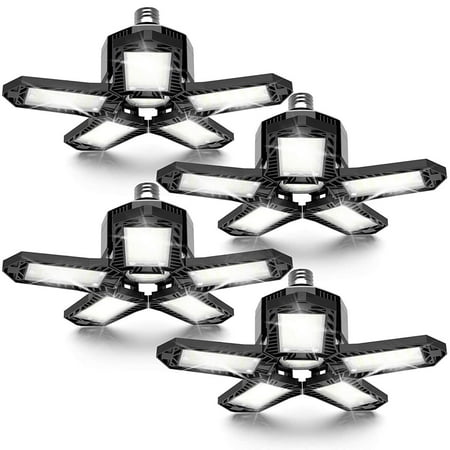4 PACK LED Garage Lights Ceiling Shop Light 160W 16000LM Deformable E26/E27 Fixture
4 PACK LED Garage Lights Ceiling Shop Light 160W 16000LM Deformable E26/E27 Fixture