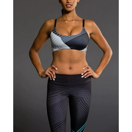 Final Sale! Onzie Cage Back Bra 382 Graphic