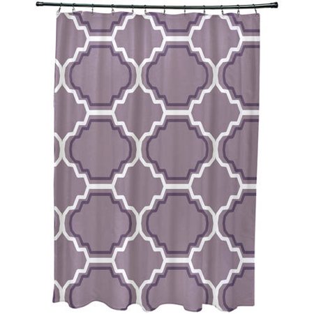 Simply Daisy 71" x 74" Road to Morocco Geometric Print Shower Curtain