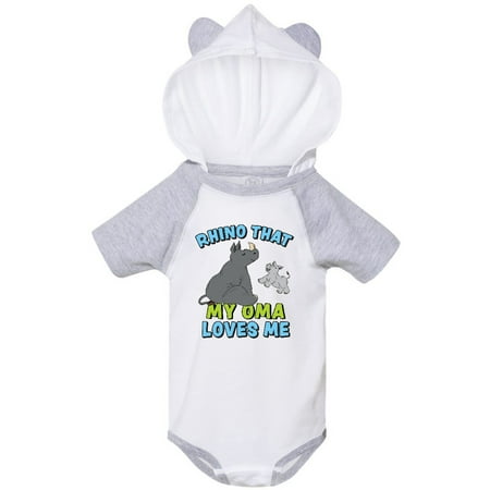 Inktastic Rhino That My Oma Loves Me with Cute Rhinos Gift Baby Boy or Baby Girl Bodysuit
Inktastic Rhino That My Oma Loves Me with Cute Rhinos Gift Baby Boy or Baby Girl Bodysuit