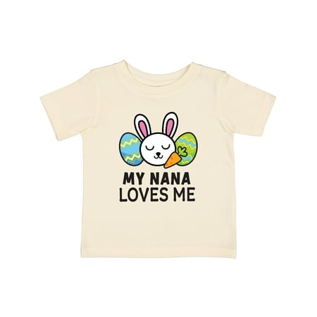 Inktastic My Nana Loves Me with Bunny and Easter Eggs Gift Baby Boy or Baby Girl T-Shirt
Inktastic My Nana Loves Me with Bunny and Easter Eggs Gift Baby Boy or Baby Girl T-Shirt