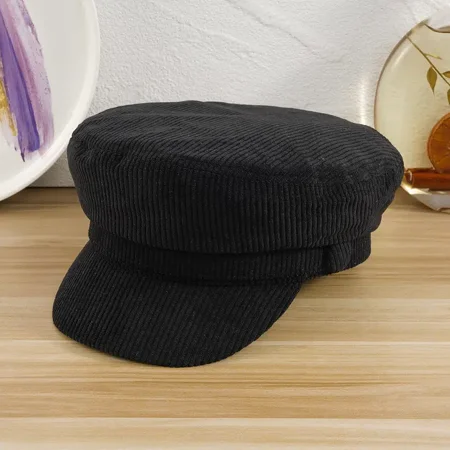 Winter Corduroy Flat Cap Navy Cap Newsboy Cap Corduroy Fiddler Caps For Women Girls
Winter Corduroy Flat Cap Navy Cap Newsboy Cap Corduroy Fiddler Caps For Women Girls
