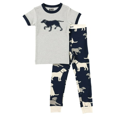 Lazy One Short-Sleeve Pajamas Sets for Girls and Boys Kids Soft Animal PJs Dog Puppy (Lab 6)
Lazy One Short-Sleeve Pajamas Sets for Girls and Boys Kids Soft Animal PJs Dog Puppy (Lab 6)