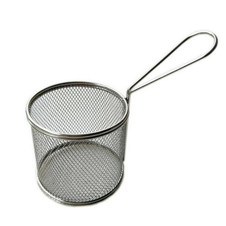 Thinsont Mini Stainless Steel Chips Deep Fry Baskets Food Presentation Strainer Potato Cooking Tool Colander Tool
Thinsont Mini Stainless Steel Chips Deep Fry Baskets Food Presentation Strainer Potato Cooking Tool Colander Tool