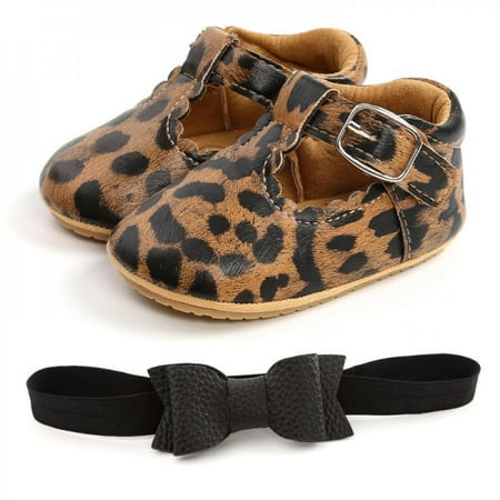 Oaktree Fashion Baby Boy Leopard PU Leather Shoes Soft-soled Toddler Shoes + Headband Two Piece 0-18M
Oaktree Fashion Baby Boy Leopard PU Leather Shoes Soft-soled Toddler Shoes + Headband Two Piece 0-18M