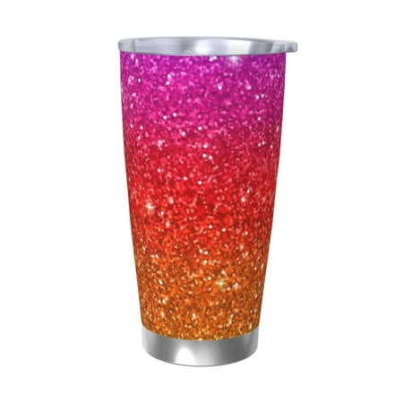 Fuzoiu Rainbow Glitter Print 20oz Tumbler Stainless Steel Vacuum Insulated Car Cup Insulated Coffee Mug Travel Mug with Lid Thermal Cup for Outdoor-Without Straw
Fuzoiu Rainbow Glitter Print 20oz Tumbler Stainless Steel Vacuum Insulated Car Cup Insulated Coffee Mug Travel Mug with Lid Thermal Cup for Outdoor-Without Straw