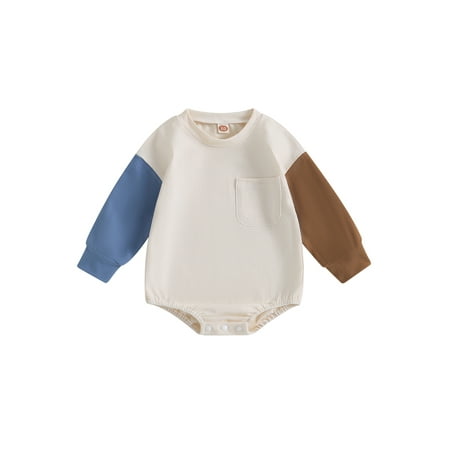 jaweiwi Baby Toddler Boy Romper 0 3M 6M 12M 18M 24M Long Sleeve Crew Neck Contrast Color Fall Bodysuit Clothes for Casual Daily
jaweiwi Baby Toddler Boy Romper 0 3M 6M 12M 18M 24M Long Sleeve Crew Neck Contrast Color Fall Bodysuit Clothes for Casual Daily