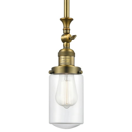 Innovations Lighting 206 Dover Dover 5 Wide Mini Rod Hung Adjustable Pendant - Brass
Innovations Lighting 206 Dover Dover 5 Wide Mini Rod Hung Adjustable Pendant - Brass