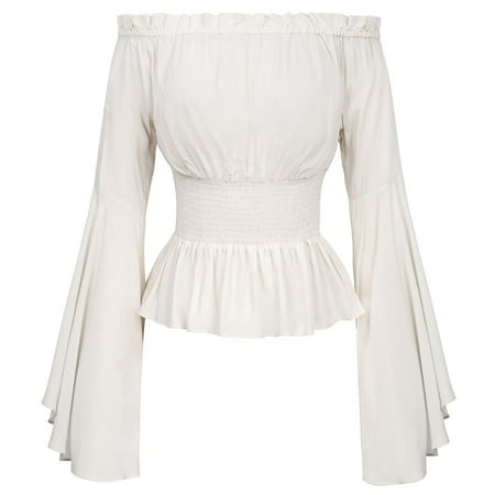 Floleo Clearance Women s Boho Vintage Ruffle Off Shoulder Corset Flare Sleeve Blouse Shirt Tops
Floleo Clearance Women s Boho Vintage Ruffle Off Shoulder Corset Flare Sleeve Blouse Shirt Tops
