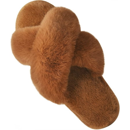 Women s Cross Band Slippers Fuzzy Soft House Slippers Plush Furry Warm Cozy Open Toe Fluffy Home Shoes Comfy Winter Indoor Outdoor Slip On Breathable
Women s Cross Band Slippers Fuzzy Soft House Slippers Plush Furry Warm Cozy Open Toe Fluffy Home Shoes Comfy Winter Indoor Outdoor Slip On Breathable