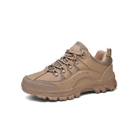 Daeful Mens Hiking Shoe Outdoor Walking Shoes Sport Sneakers Breathable Lace Up Trekking Sneaker Men s Lightweight Sand Color 5.5
Daeful Mens Hiking Shoe Outdoor Walking Shoes Sport Sneakers Breathable Lace Up Trekking Sneaker Men s Lightweight Sand Color 5.5