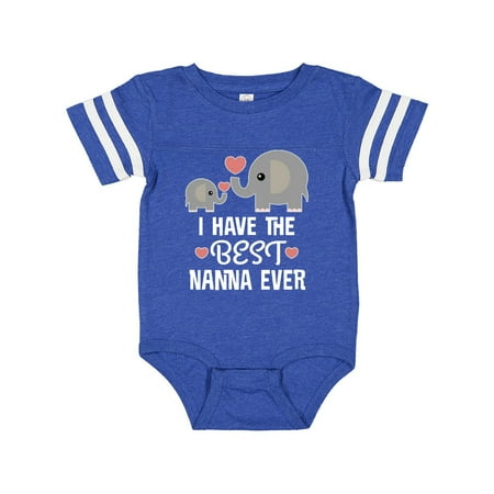 Inktastic Best Nanna Ever Grandchild Gift Gift Baby Boy or Baby Girl Bodysuit
Inktastic Best Nanna Ever Grandchild Gift Gift Baby Boy or Baby Girl Bodysuit