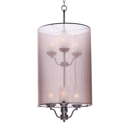 40 in. Lucid 6 Light Pendant - Oil Rubbed Bronze