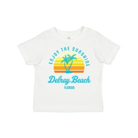 Inktastic Summer Enjoy the Sunshine Delray Beach Florida in Blue Gift Toddler Boy or Toddler Girl T-Shirt
Inktastic Summer Enjoy the Sunshine Delray Beach Florida in Blue Gift Toddler Boy or Toddler Girl T-Shirt