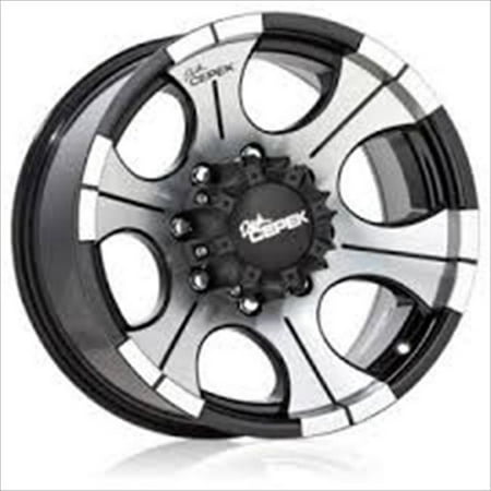 1179412 DC-2 Black 17 x 9 Bolt Circle - 6 x 5.50