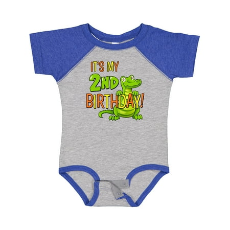 Inktastic It s My 2nd Birthday with Cute Green Alligator Gift Baby Boy or Baby Girl Bodysuit
Inktastic It s My 2nd Birthday with Cute Green Alligator Gift Baby Boy or Baby Girl Bodysuit