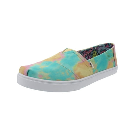 Toms Girls Alpargata Slip On Canvas Fashion Loafers
